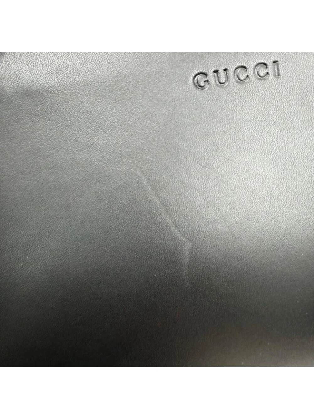 Gucci Nymphaea Medium Bamboo Eco Pearl 2-Way Leather Shoulder Bag Black